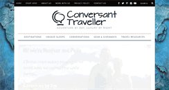 Desktop Screenshot of conversanttraveller.com
